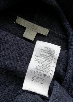 Шерстяное платье свитер туника  cos, оверсайз из 100% шерсти lana,размер s,m,l5 фото