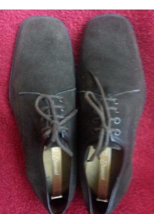 Взуття  із замші на шнурках.39.