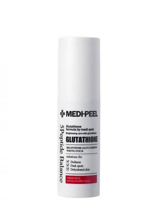 Освітлювальний стік із глутатіоном medi peel bio-intense glutathione white stick, 10 гр