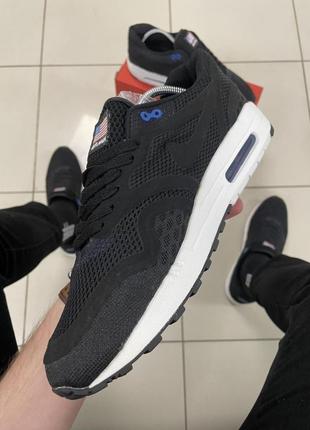 Кроссовки nike air max 90 usa (черные)