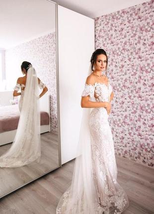 Ефектна брендова весільна сукня від дизайнера milla nova8 фото