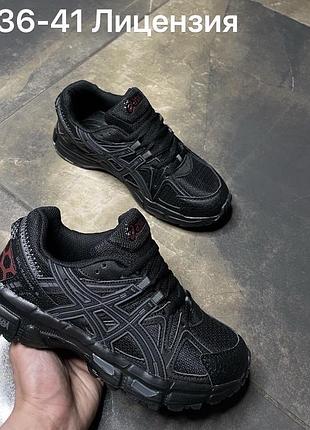 Спортивні кросівки asics gel-kahana 8 black / модные кроссовки асикс чёрные