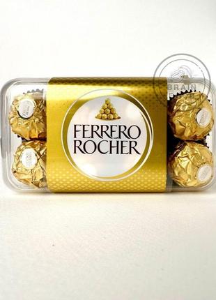 Шоколадные конфеты ferrero rocher 200 г1 фото