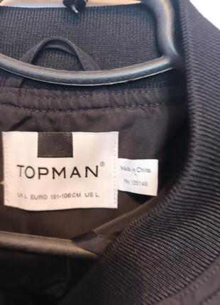 Демисезонна чоловіча вітровка-бомбер topman2 фото