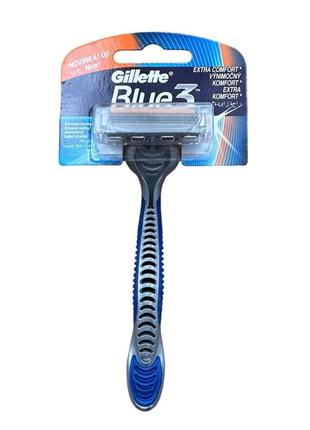 Одноразова бритва gillette blue 3 holitka 1ks 1 шт