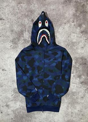 Худі bape shark