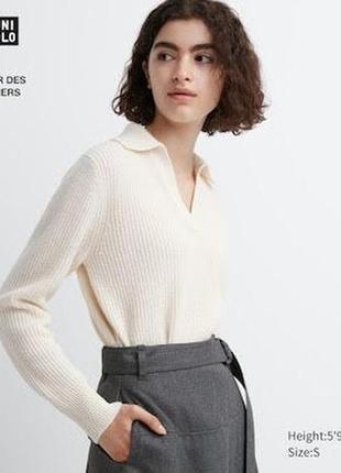 Джемпер з вовни lambswool uniqlo