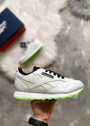 Оригинал! женские кожаные кроссовки reebok classic leather новые из сша1 фото