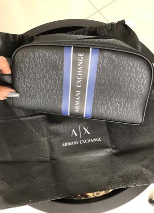 Сумка барсетка armani exchange оригінал !8 фото