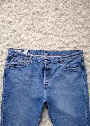 Легендарные большие женские джинсы levis 501 w20 в отличном состоянии2 фото