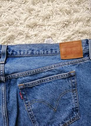 Легендарные большие женские джинсы levis 501 w20 в отличном состоянии6 фото