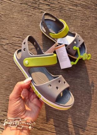 Дитячі сандалі crocs bayaband j22 фото