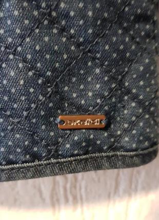 Джисова куртка-піджак okaidi для дівчинки 12р (152см)10 фото