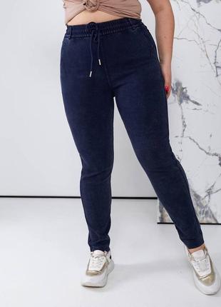 Жіночі джинси скінні 5/97/0043 штани джегінси (48-50,52-54,56-58 великі розміри )5 фото