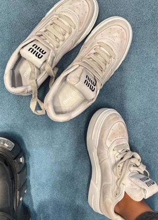 Кеды миу миу