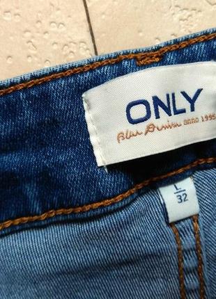 Брендовые джинсы скинни с высокой талией only, 12 размер.3 фото
