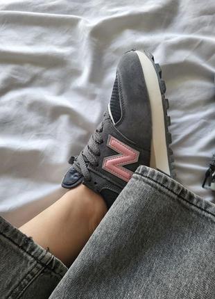 Кросівки сірі new balance8 фото