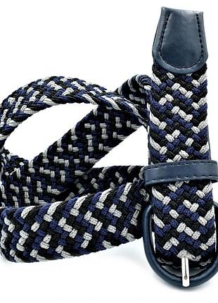Ремінь гумка антиалергенний weatro nwan-35rez-0022 синьо-сіро-чорний