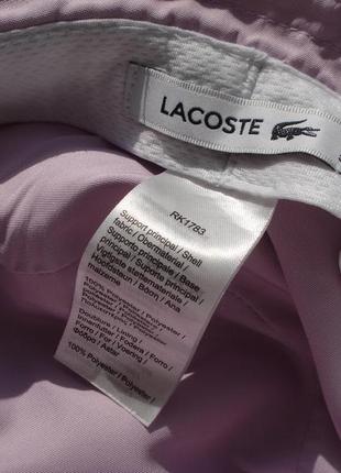 Lacoste, нейлонова панама, унісекс, оригінал8 фото
