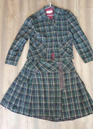 Костюм зелений жіночий фірми next