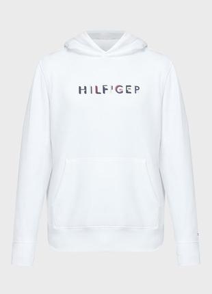 Tommy hilfiger чоловіче біле худі rwb hilfiger hoody