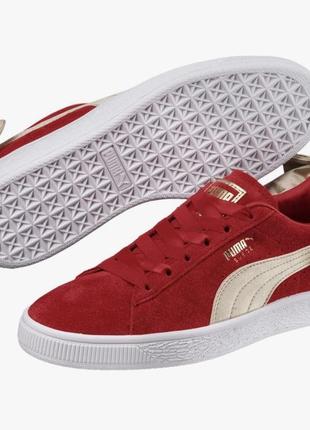 Неймовірні круті червоні оригінал стильні кросівки puma трендові3 фото