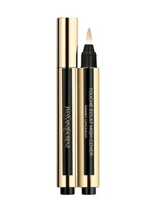 Yves saint laurent touche eclat high cover 2 ivory. 2.5 ml. коректор для обличчя.