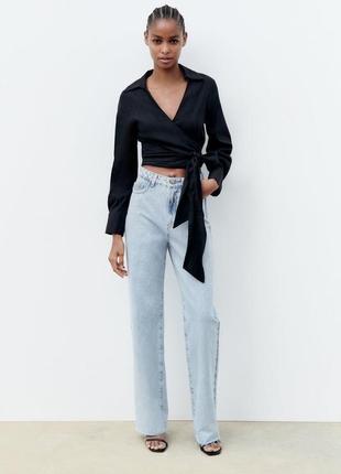 Джинси zara straight fit4 фото