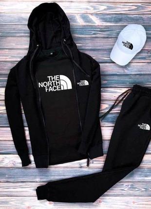 4в1 мужской спортивный костюм чоловічий демісезонний сет комплект the north face