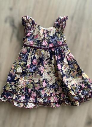 Платье сарафан laura ashley для принцессы на 12-18 месяцев