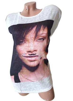 🌿🦩☀️жіноча футболка 44-503 фото