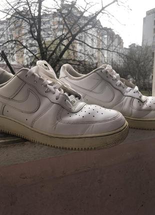 Nike air force 1 оригінал white2 фото