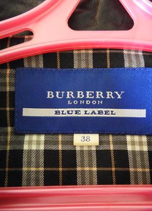 Кожаная куртка косуха burberry оригинал5 фото