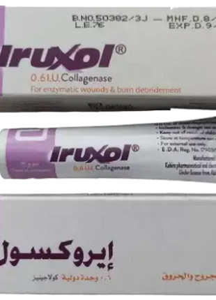 Ируксол ранозаживляющая мазь египет