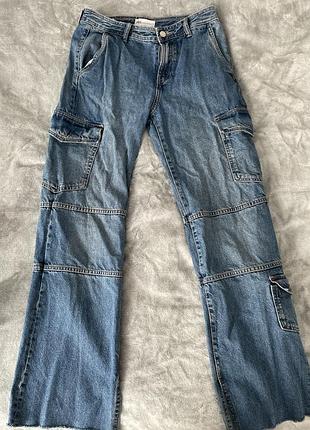 Джинси cargo zara