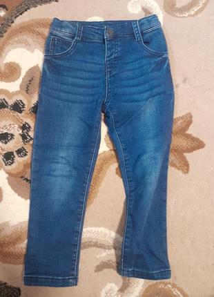 Набір речей, джинси , джинсова сорочка, сині джогери9 фото