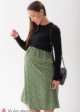 Повседневное платье для беременных и кормящих paula3 фото
