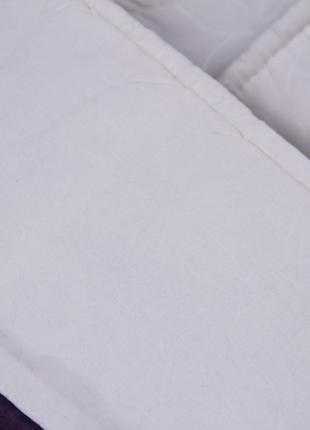 Демисезонный конверт одеяло "beauty", белый с фиолетовым3 фото