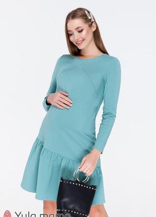 Тепла сукня для вагітних та годування joi dr-49.1512 фото