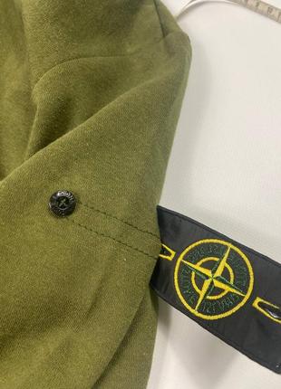 Зіп худі хакі stone island4 фото