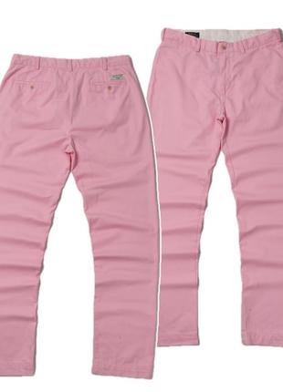 Polo ralph lauren pink pants  чоловічі штани1 фото