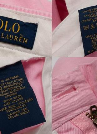 Polo ralph lauren pink pants  чоловічі штани10 фото