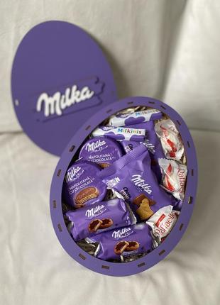 Подарунковий бокс/milka яйце