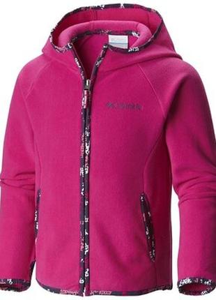 Columbia fast trek hooded fleece флис кофта худи оригинал 4-5 лет