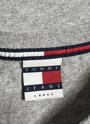 Tommy hilfiger jeans big logo футболка з великим лого томмі джинс4 фото