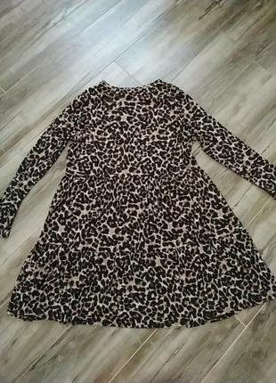 Сукня з леопардовим принтом3 фото