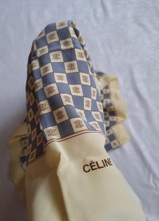 Celine шовковий шарф