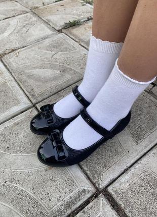 Лакеровані лаковані туфлі туфельки шкільні до школи2 фото