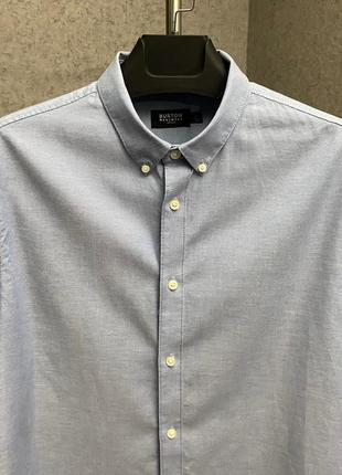 Голубая рубашка от бренда burton3 фото
