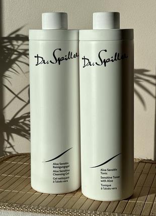 Очищуючий гель aloe sensitive cleansing gel від dr.spiller